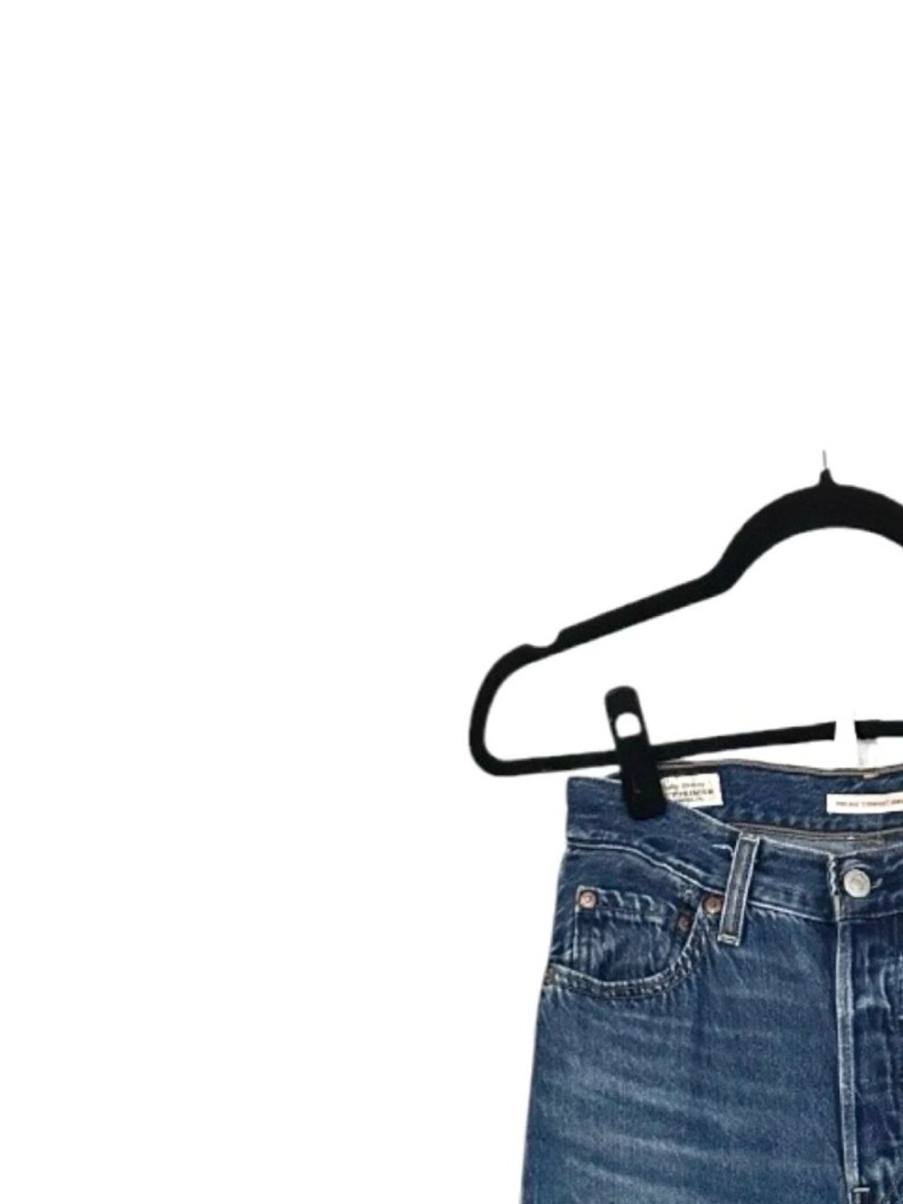 Levi's Ribcage Straight Ankle Jeans - Picture 6 of 9
